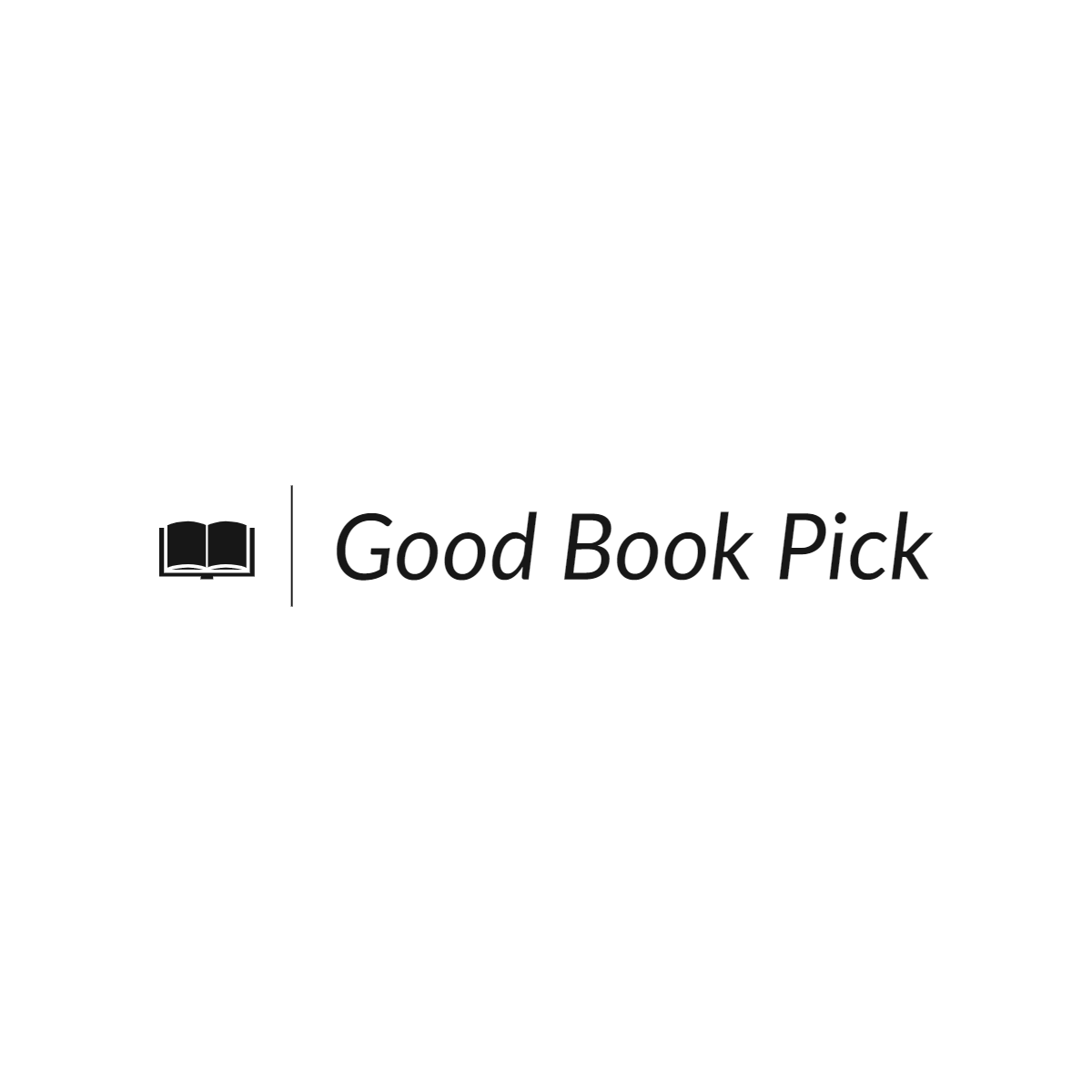 Good Book Pick logo