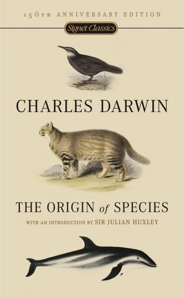 On the Origin of Species" by Charles Darwin