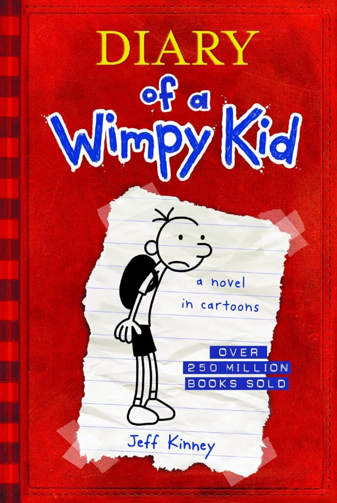 Diary of a Wimpy Kid" Series by Jeff Kinney