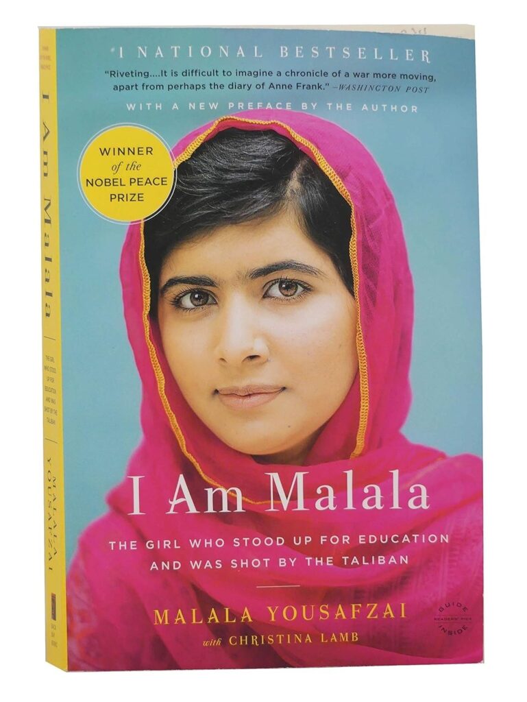 "I Am Malala: The Girl Who Stood Up for Education and Was Shot by the Taliban" by Malala Yousafzai