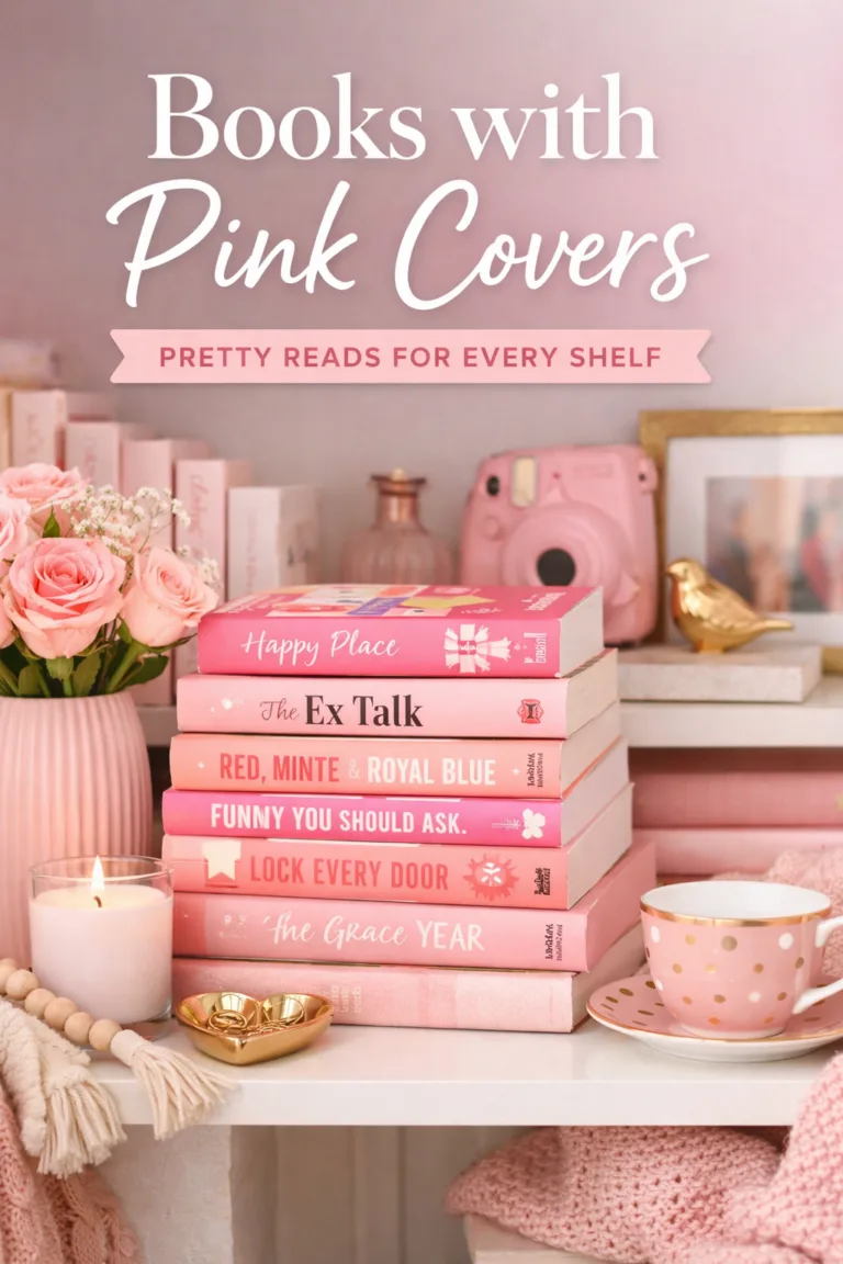books with pink covers